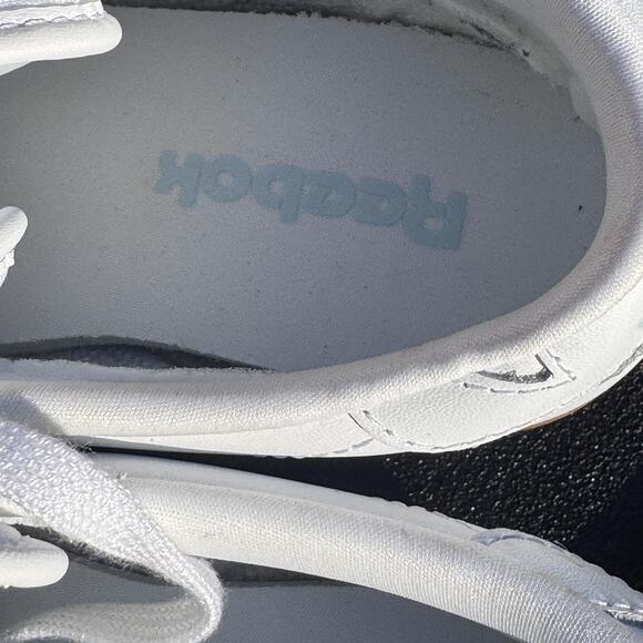 Aerobic Reebok Classic Shoes Womens 9 White Gum Low Leather Sneakers 420FZ2034‎ - Picture 6 of 12